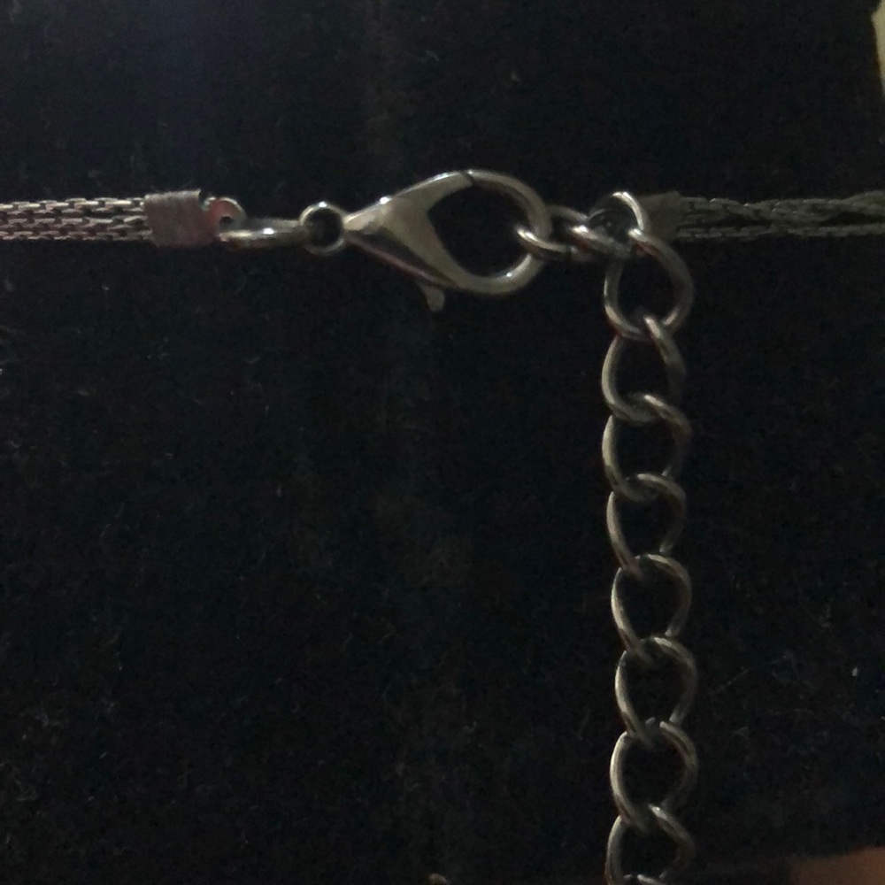 Red and Silver Necklace - Picture 3 of 5